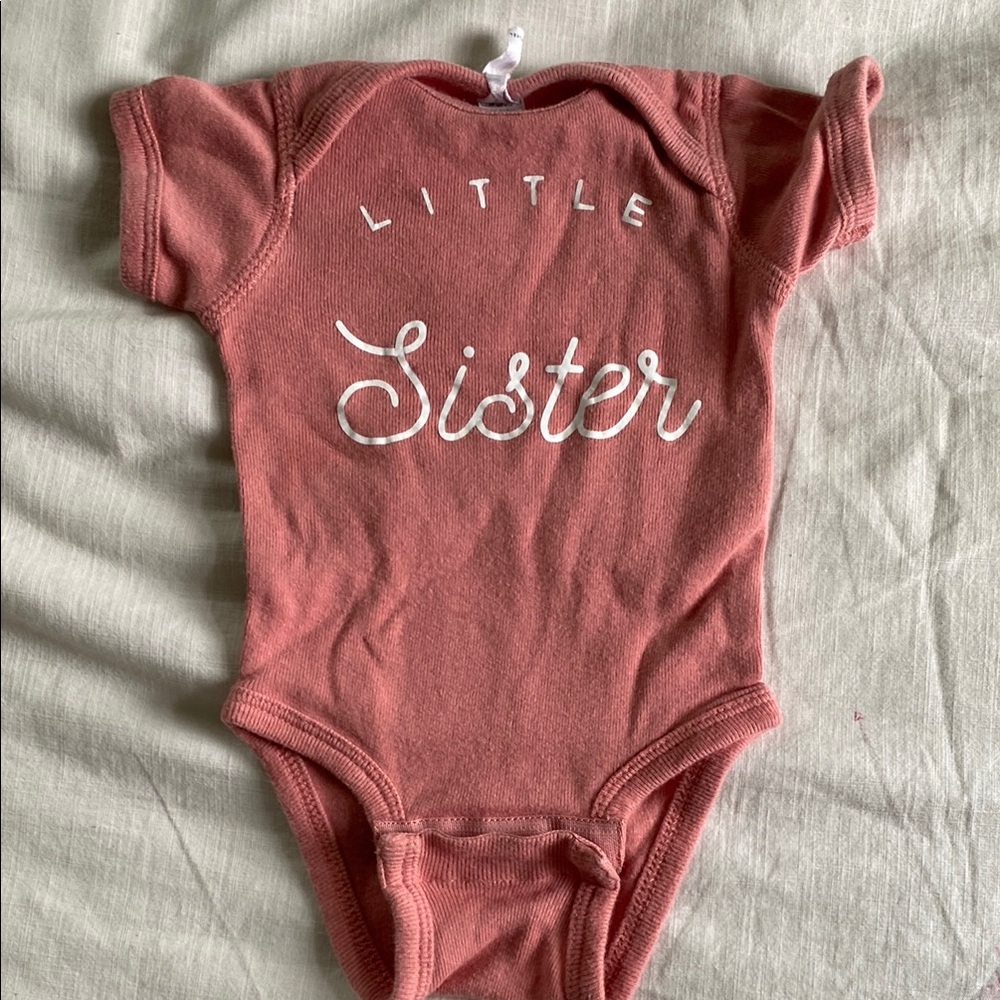 Little Sister onesie